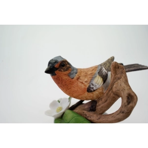 76707 FRANKLIN MINT BISKWITOWA FIGURKA PTASZKA ZIĘBY (2).jpg