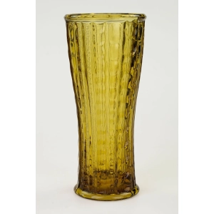 49664 ZĄBKOWICE PERŁA DESIGNERSKI WAZON Z LAT 70-TYCH BURSZTYNOWY (2).jpg