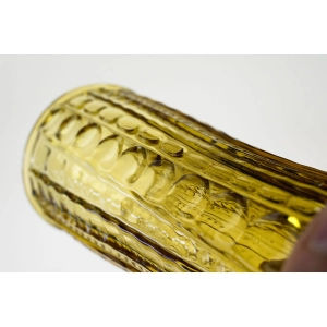 49664 ZĄBKOWICE PERŁA DESIGNERSKI WAZON Z LAT 70-TYCH BURSZTYNOWY (3).jpg