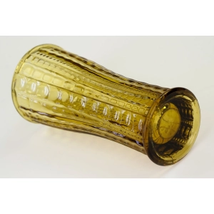 49664 ZĄBKOWICE PERŁA DESIGNERSKI WAZON Z LAT 70-TYCH BURSZTYNOWY (4).jpg