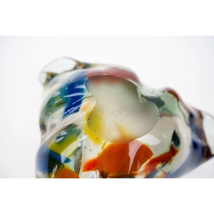 76787 ZĄBKOWICE BARWNA NAKRAPIANA POPIELNICA RĘCZNIE FORMOWANA (5).jpg