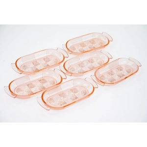 76796 RASOWE ART-DECO KOMPLET ŚLEDZIÓWEK ŚLEDZIAREK SPODKÓW Z USZKAMI (5).jpg