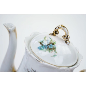 76813 STARY SECESYJNY DZBAN DO KAWY Z NINFĄ I AMORKIEM (4).jpg