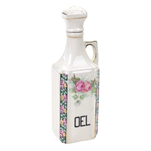KARAFKA NA OLEJ BUTELKA Z KORKIEM RÓŻYCZKI OEL