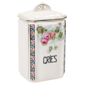 76833 STARY POJEMNIK KUCHENNY NA GRYSIK RÓŻYCZKI GRIES (1).jpg