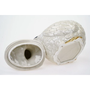 76843 CERAMICZNA RĘCZNIE MALOWANA KACZKA POJEMNIK (6).jpg