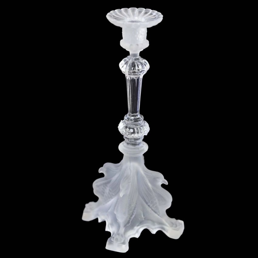 75226 VAL SAINT LAMBERT SYGNOWANY CUDOWNY SECESYJNY ŚWIECZNIK Z PTAKAMI (1).jpg