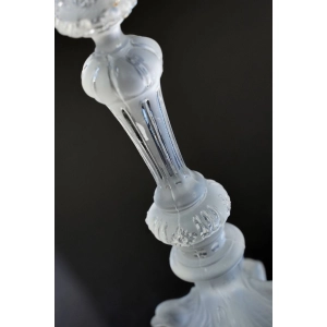 53844 VAL SAINT LAMBERT CUDOWNY SECESYJNY ŚWIECZNIK Z PTAKAMI (4).JPG