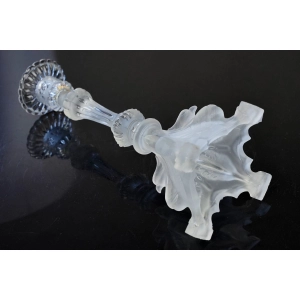 53844 VAL SAINT LAMBERT CUDOWNY SECESYJNY ŚWIECZNIK Z PTAKAMI (5).JPG