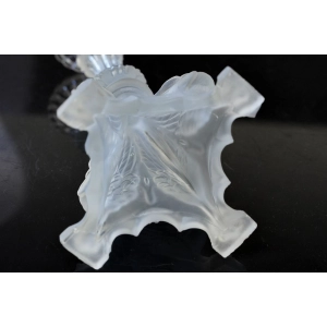 53844 VAL SAINT LAMBERT CUDOWNY SECESYJNY ŚWIECZNIK Z PTAKAMI (6).JPG