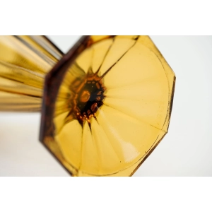 74784 BELGIA SYGNOWANY BURSZTYNOWY WAZON Z RÓŻANYM SZLACZKIEM (5).jpg