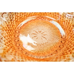 76866 CARNIVAL GLASS SOWERBY CUDOWNA MISKA Z FALBANKĄ (4).jpg