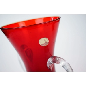 76875 EMPOLI DUŻY CZERWONY WAZON Z USZAMI DZBAN DUŻY (4).jpg