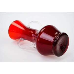 76875 EMPOLI DUŻY CZERWONY WAZON Z USZAMI DZBAN DUŻY (5).jpg