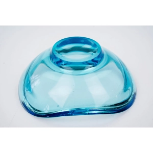 76878 ZĄBKOWICE J.S DROST TURKUSOWA DUŻA POPIELNICA CZARKA (3).jpg