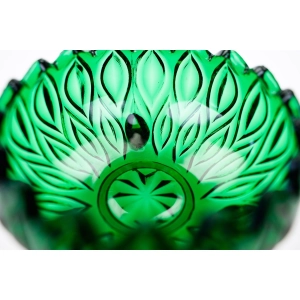 76881 LAUSITZER ORION SZMARAGDOWA MISECZKA NA ŚLIMACZYCH NÓŻKACH CUKIERNICZKA (3).jpg