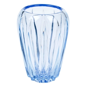 BŁĘKITNY WAZON NA KONWALIE Z LAT 50/60-TYCH WALTHER?