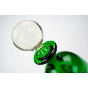 76886 KASTRUP J.E. BANG CLUCK CLUCK KARAFKA SZMARAGDOWA (2).jpg