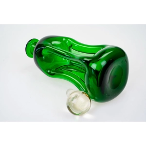 76886 KASTRUP J.E. BANG CLUCK CLUCK KARAFKA SZMARAGDOWA (4).jpg