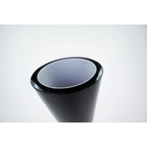 76890 NORMANN KOPENHAGA B. BONNESEN SZKŁO ARTYSTYCZNE BAKŁAŻANOWY WAZON SWING ZE SKRĘCONĄ SZYJKĄ (3).jpg