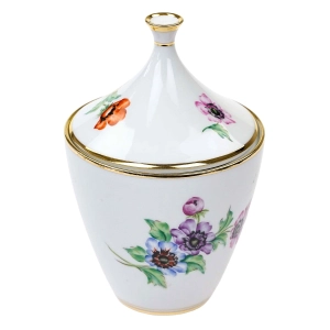 HEINRICH MADAM ŚLICZNA BOMBONIERA RĘCZNIE MALOWANE ANEMONY