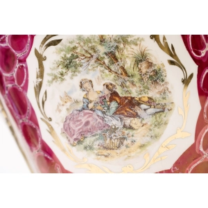 76959 LEAKEN H. BEQUET QUAREGNON DONICA OSŁONKA NA DONICĘ Z ROMANTYCZNĄ PARĄ (3).jpg