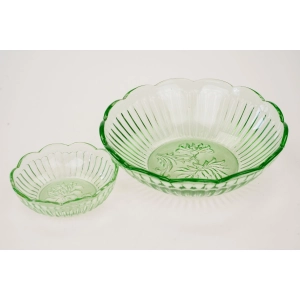 77014 HORTENSJA STARA MISA Z MISECZKAMI ART-DECO Z CHRYZANTEMĄ W KOLORZE URANOWEJ ZIELENI 1+6 (4).jpg