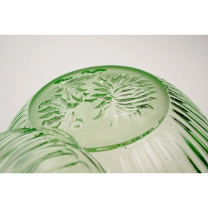 77014 HORTENSJA STARA MISA Z MISECZKAMI ART-DECO Z CHRYZANTEMĄ W KOLORZE URANOWEJ ZIELENI 1+6 (6).jpg
