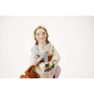 77031 ANTYCZNA XIX WIECZNA PORCELANOWA FIGURALNA BUTELKA NA PERFUMY (2).jpg