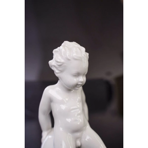 77032 ROSENTHAL F. NAGY PUTTO NA KULI FIGURKA W BIELI (2).jpg