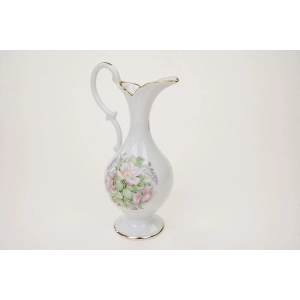 77051 LIMOGES TERNET WAZON DZBANUSZEK Z UCHEM KWIAT JABŁONI I BEZ BIAŁA PORCELANA (4).jpg