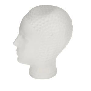 SZKLANA GŁOWA SZKŁO BEZBARWNE MATOWE SATYNOWE