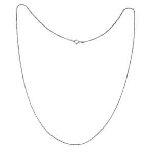 SREBRO PRÓBA 925 ŁAŃCUSZEK LISI OGON KOLIA W STARYM STYLU WAGA 2,7 G  DŁ. 55 CM 
