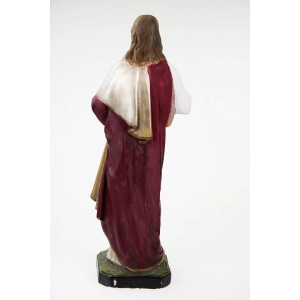 77178 ŚLĄSK GIPSOWA FIGURA JEZUS Z GOREJĄCYM SERCEM 65 CM (4).jpg