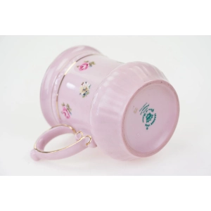 77221 LEANDER ŚLICZNY KUBEK HERO Z RÓŻOWEJ PORCELANY ZŁOCENIA I KWIATECZKI (4).jpg