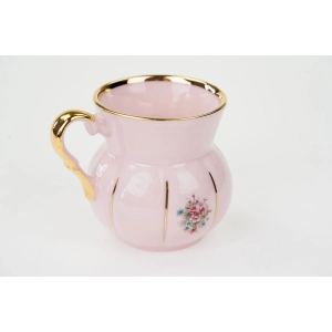 77223 KARLOVY VARY RÓŻOWA PORCELANA PĘKATA FILIŻANKA KUBEK KOLOROWE BUKIETY (3).jpg