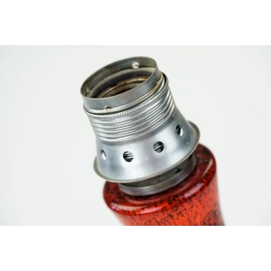 77236 CERAMICZNA CZERWONA LAMPA STOŁOWA PODSTAWA LAMPY (3).jpg