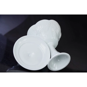 77248 INDIANA GLASS LATTIMO OKAZAŁA BOMBONIERA NA NODZE WINOGRONA (5).jpg