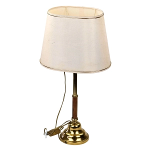 77250 PORTUGALIA SMUKŁA LAMPA STOŁOWA DREWNO I MOSIĄDZ (1).jpg