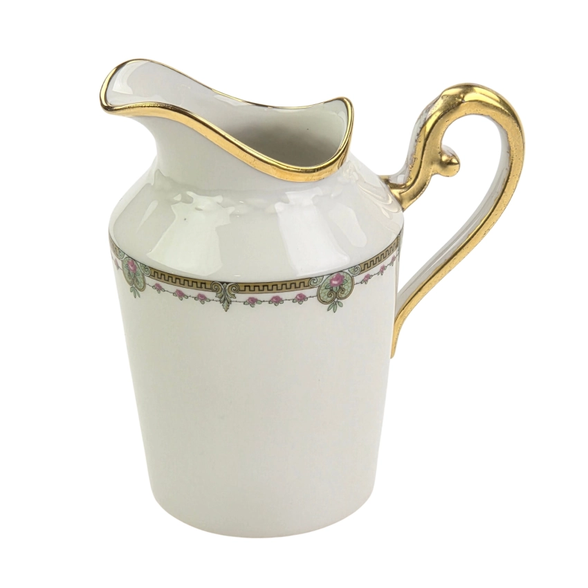 77334 LIMOGES ŚLICZNY MLECZNIK KWIATOWE BORDIURY (1).jpg