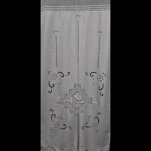 77346 BAWEŁNIANA ZASŁONKA PANEL BAWEŁNA I SZYDEŁKOWE WSTAWKI 215 X 86 CM (2).jpg