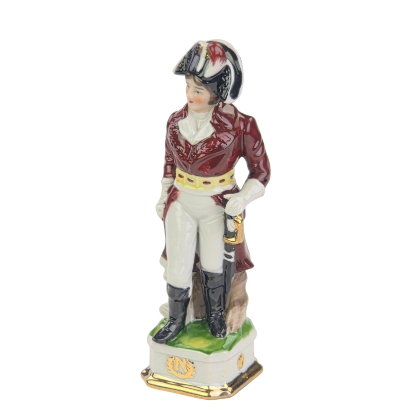77405 CAPODIMONTE FIGURA NAPOLEOŃSKIEGO ŻOŁNIERZA J. LANNES PORCELANOWA FIGURA (1).jpg
