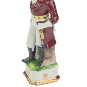 77405 CAPODIMONTE FIGURA NAPOLEOŃSKIEGO ŻOŁNIERZA J. LANNES PORCELANOWA FIGURA (8).jpg