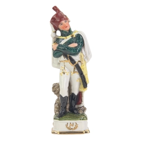 77406 CAPODIMONTE FIGURA NAPOLEOŃSKIEGO ŻOŁNIERZA PORCELANOWA FIGURA I (2).jpg