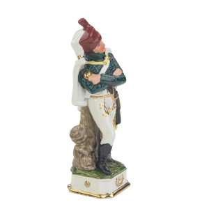 77406 CAPODIMONTE FIGURA NAPOLEOŃSKIEGO ŻOŁNIERZA PORCELANOWA FIGURA I (4).jpg