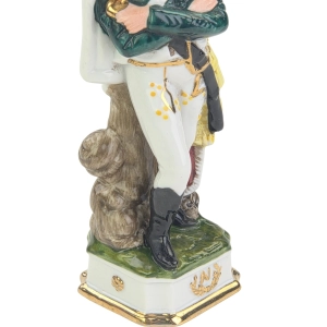 77406 CAPODIMONTE FIGURA NAPOLEOŃSKIEGO ŻOŁNIERZA PORCELANOWA FIGURA I (8).jpg