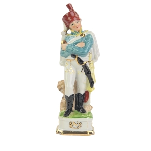 77407 CAPODIMONTE FIGURA NAPOLEOŃSKIEGO ŻOŁNIERZA PORCELANOWA FIGURA II (2).jpg