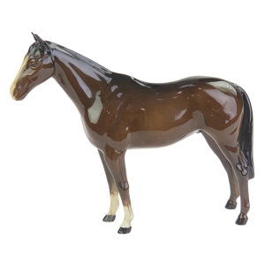 BESWICK DUŻA FIGURA KONIA RĘCZNIE MALOWANA Z LAT 50-TYCH
