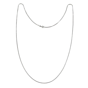 SREBRNY ŁAŃCUSZEK KOSTKA DŁUGOŚĆ 68 CM WAGA 8,4 G
