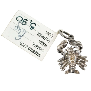 77532 SREBRO PRÓBA 925 ZNAK ZODIAKU RAK SOLIDNY 1,4 G (1).jpg